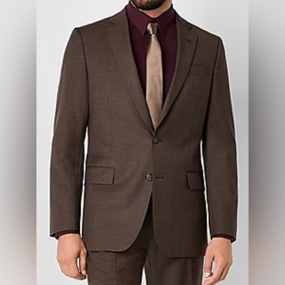 Stafford Brown Blue Window Jacket